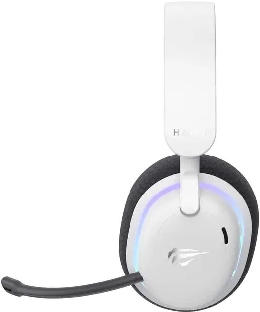 Наушники проводные Havit Fuxi-H7, White+Black (2.0301200409710E+14) фото