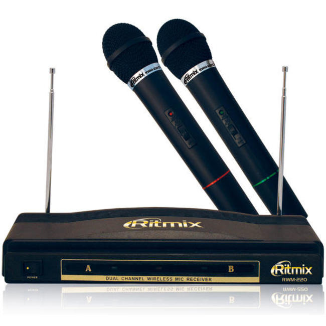 Микрофонная система Ritmix RWM-220 (15115700) фото