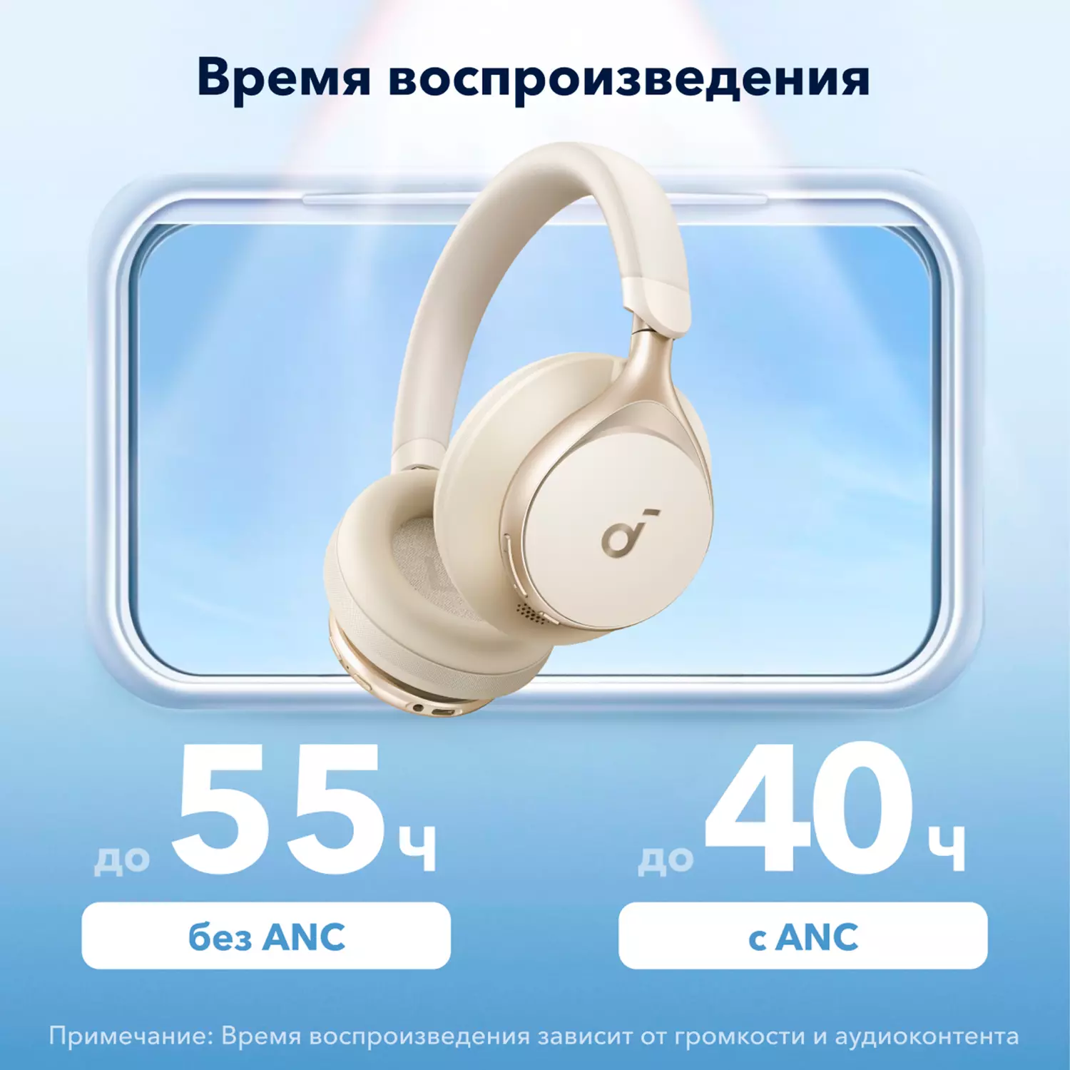 Наушники soundcore Space One - White (A3035-WH) фото