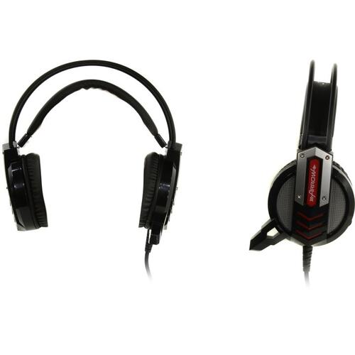 картинка Наушники с микрофоном Oklick HS-L450G ARROW черный 2.2м мониторные от магазина itmag.kz