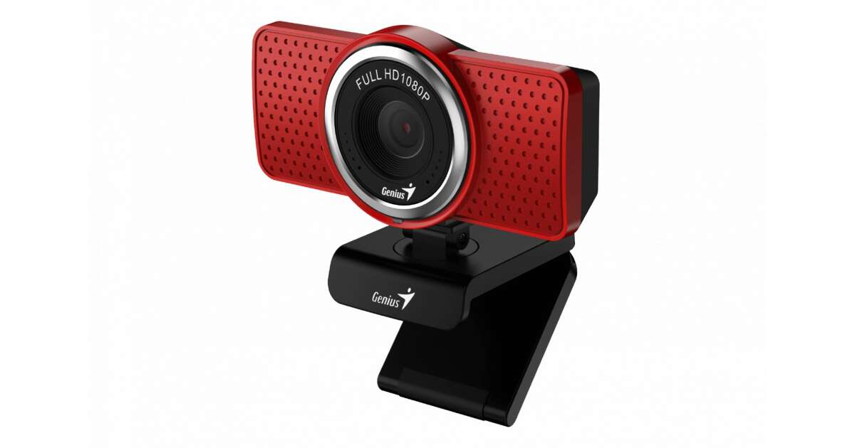 картинка Web-камера Genius ECam 8000, 2.0Mp, FULL HD Red от магазина itmag.kz