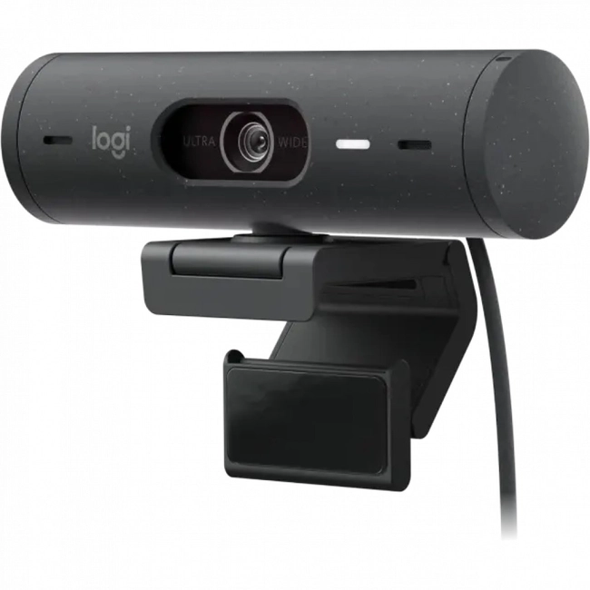 картинка Веб-камера Logitech Brio 500 Graphite (960-001422) от магазина itmag.kz