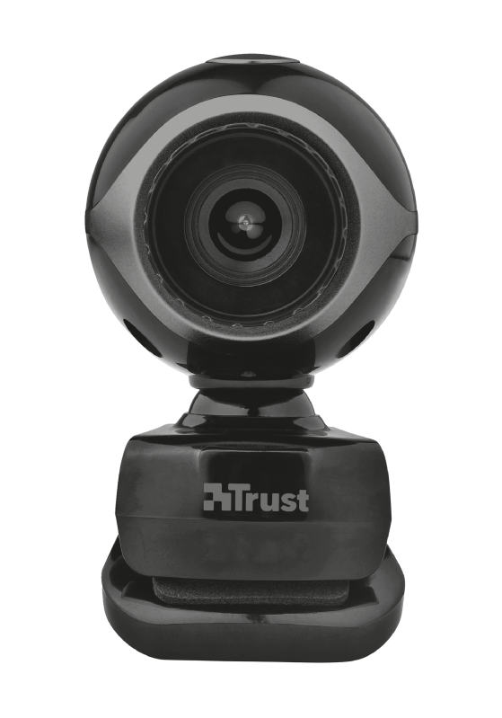 картинка Веб-камера Trust Exis Webcam Black-Silver от магазина itmag.kz