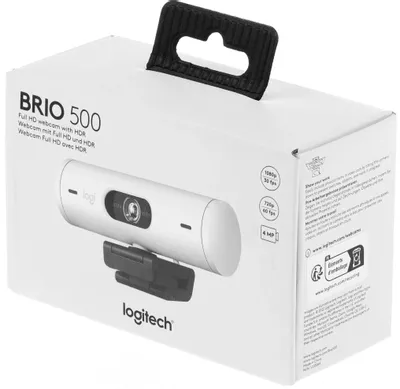 картинка Web-камера Logitech Brio 500 HD, 4Мп White от магазина itmag.kz
