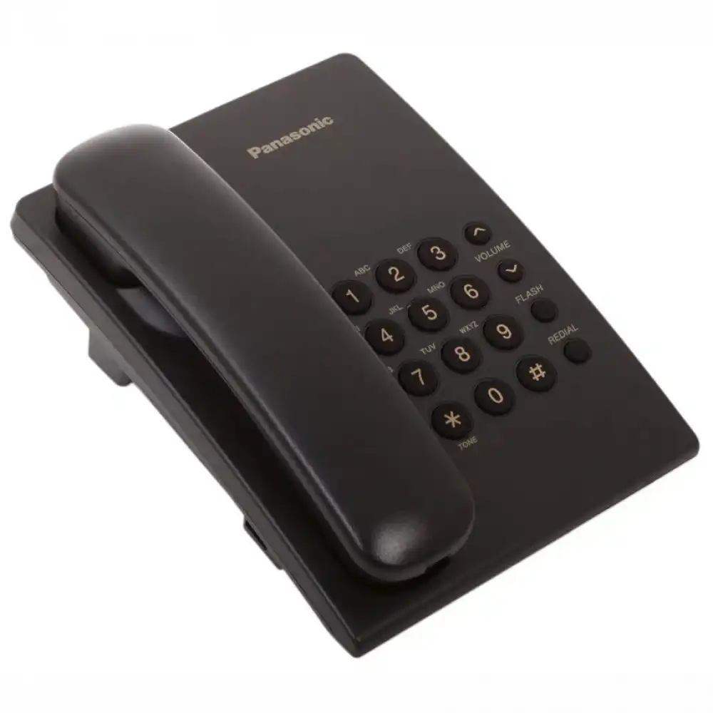 Телефон Panasonic KX-TS2350RU, черный (KX-TS2350CAB/RUB) фото