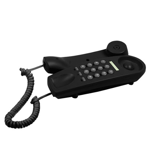 картинка Телефон проводной Ritmix RT-005 черный от магазина itmag.kz