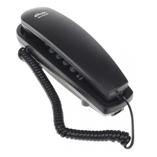 картинка Телефон проводной Ritmix RT-005 черный от магазина itmag.kz