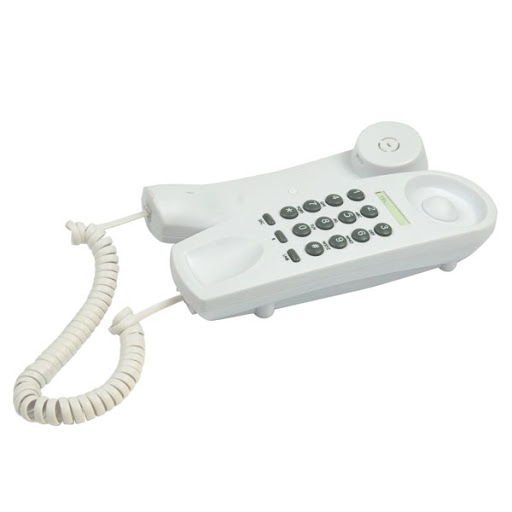 картинка Телефон проводной Ritmix RT-005 белый от магазина itmag.kz