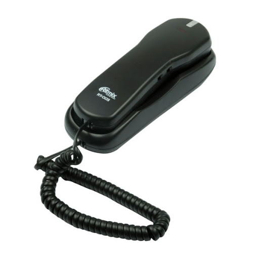 картинка Телефон проводной Ritmix RT-003 черный от магазина itmag.kz