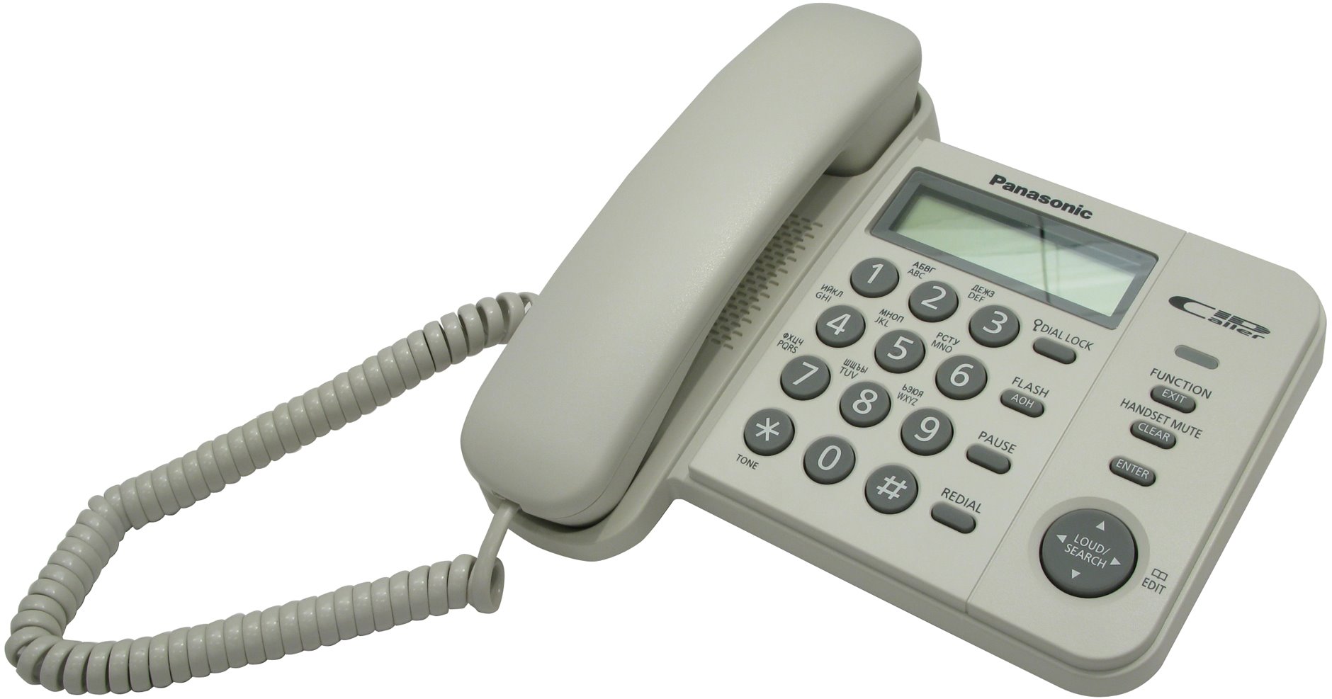 картинка Проводной телефон Panasonic KX-TS2356RUW от магазина itmag.kz