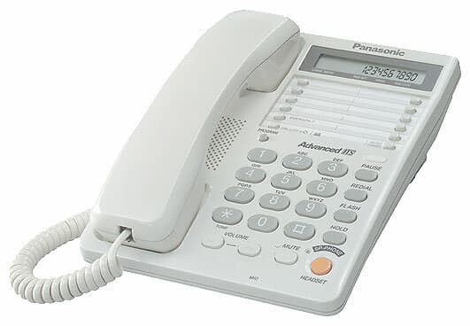 картинка KX-TS2365 Проводной телефон (RUW) Белый от магазина itmag.kz