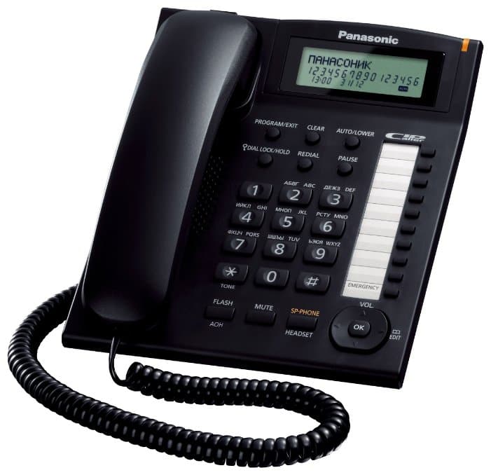 картинка KX-TS2388 Проводной телефон (RUW) от магазина itmag.kz