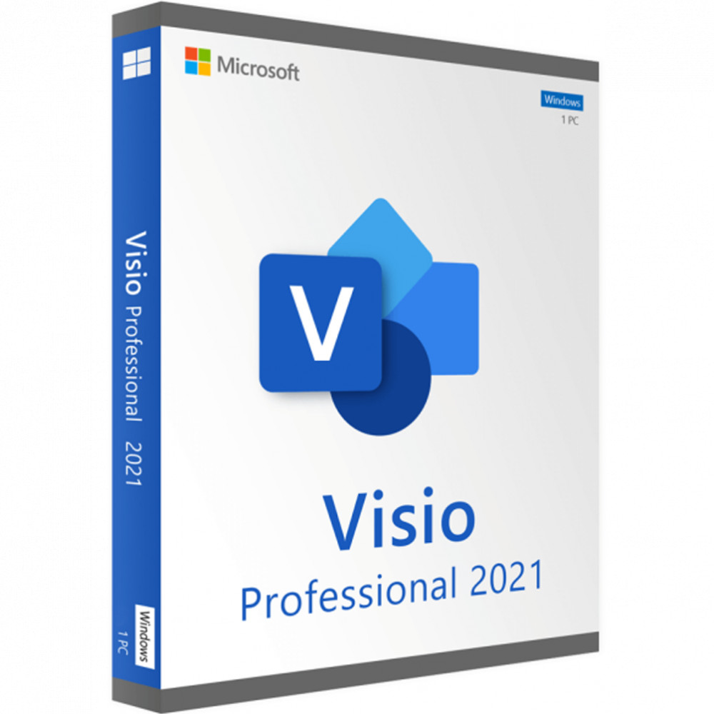 картинка Офисный пакет Microsoft Visio Professional 2021 (D87-07606) от магазина itmag.kz