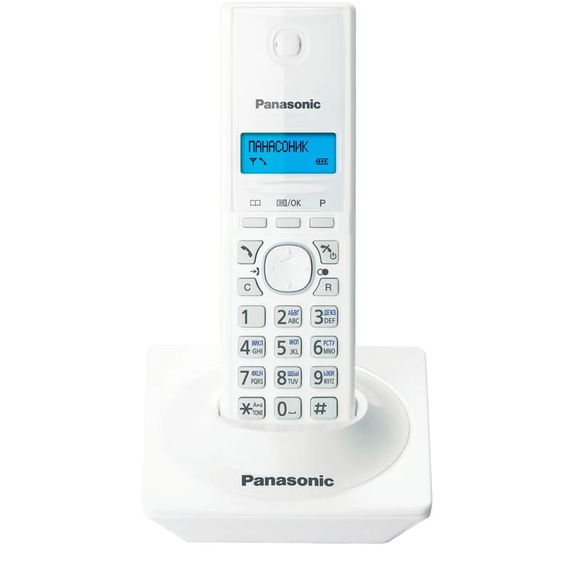 картинка Радиотелефон PANASONIC KX-TG1711 (RUW) Белый от магазина itmag.kz