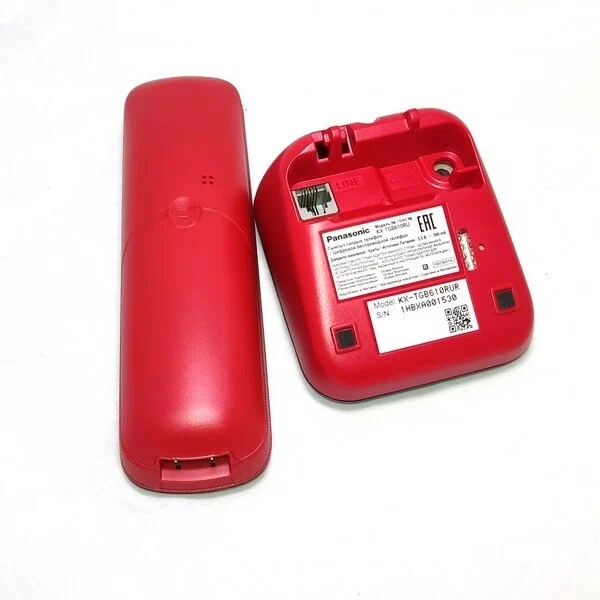 картинка Радиотелефон PANASONIC KX-TGB610 (RUR) Красный от магазина itmag.kz