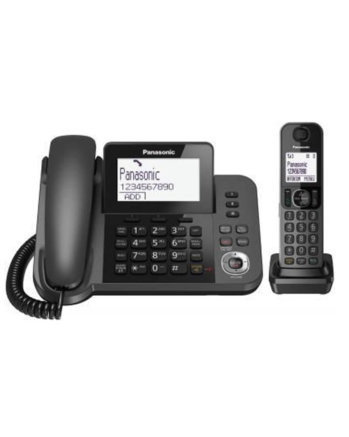 картинка Радиотелефон PANASONIC KX-TGF320UCM Black от магазина itmag.kz