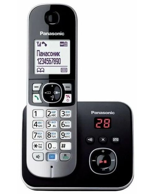 картинка Радиотелефон PANASONIC KX-TG6821, CAB от магазина itmag.kz