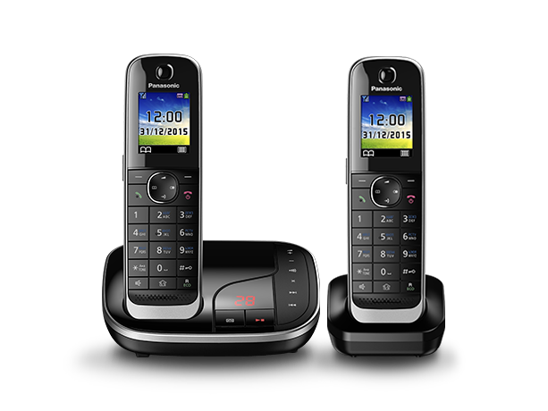 Радиотелефон PANASONIC KX-TGJ322 (RUB) Черный (KX-TGJ322RUB) фото