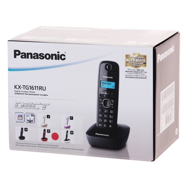 картинка Радиотелефон PANASONIC KX-TG1611RUR от магазина itmag.kz