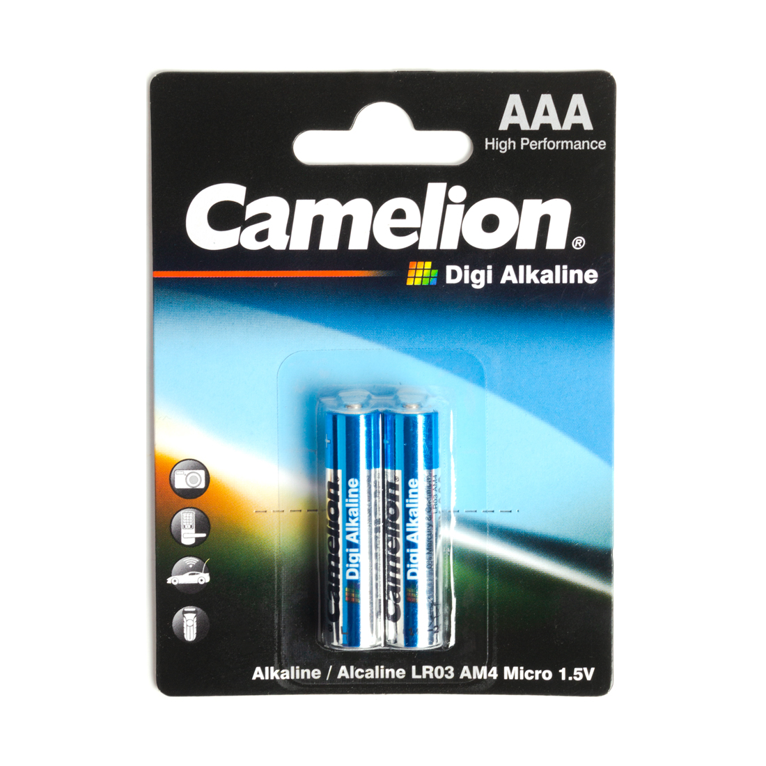 картинка Батарейка CAMELION Digi Alkaline LR03-BP2DG 2 шт. в блистере от магазина itmag.kz