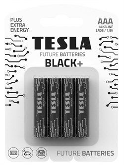 Батарейки TESLA BATTERIES BLACK+ AAA 4 PCS (BLACK+ AAA 4 PCS) фото