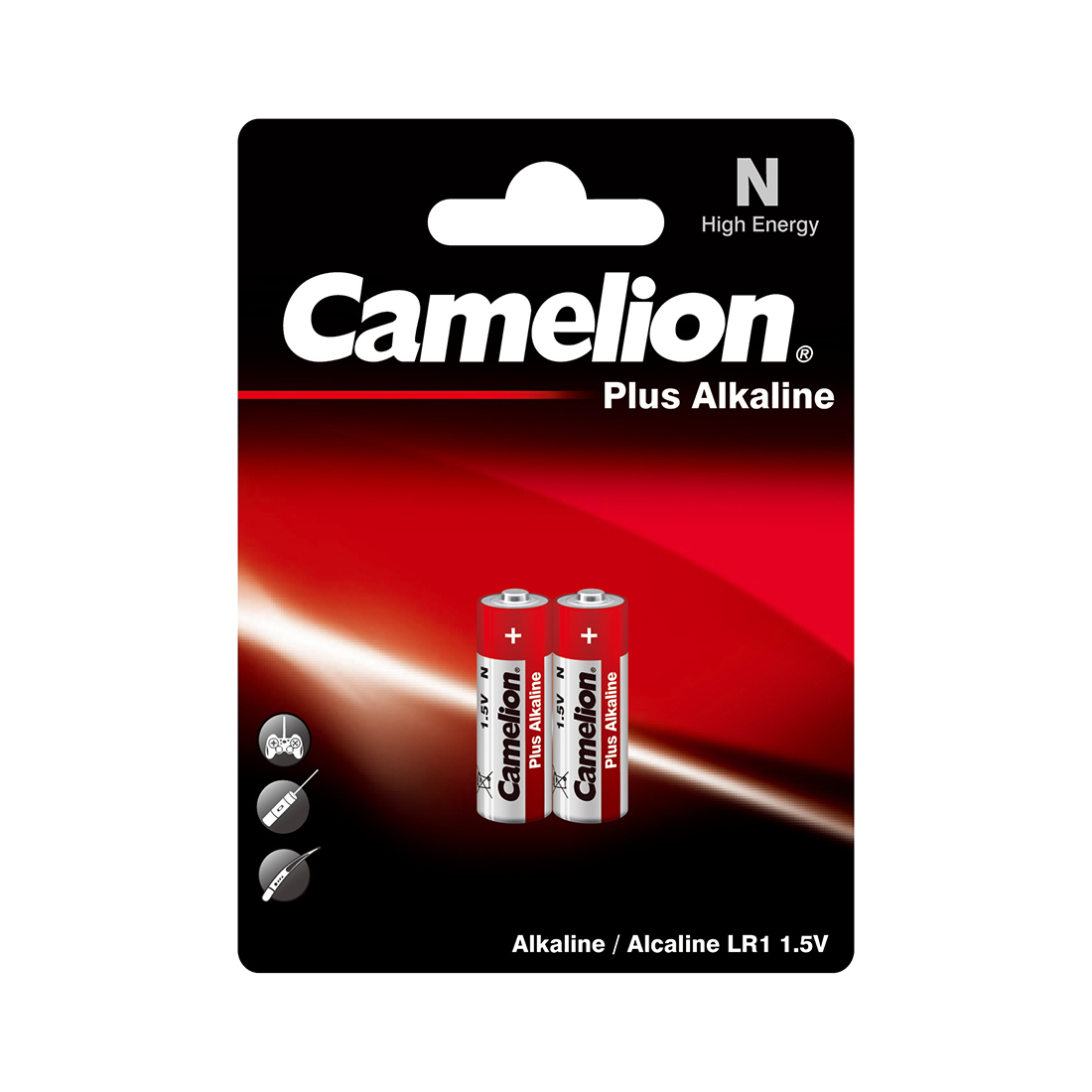 картинка Батарейка CAMELION Plus Alkaline LR1-BP2 от магазина itmag.kz
