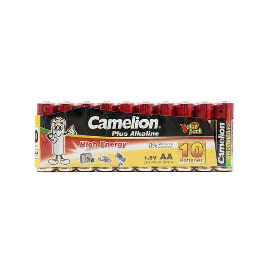 картинка Батарейка CAMELION Plus Alkaline LR6-SP10-DA 10 шт. в плёнке от магазина itmag.kz