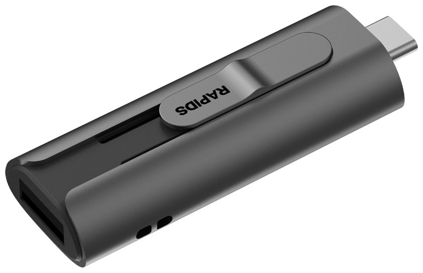 Внешний SSD HikSemi, HS-USB-S560 1T U3, 1TB, Type-A/Type-C, grey (HS-USB-S560 1T U3/G) фото