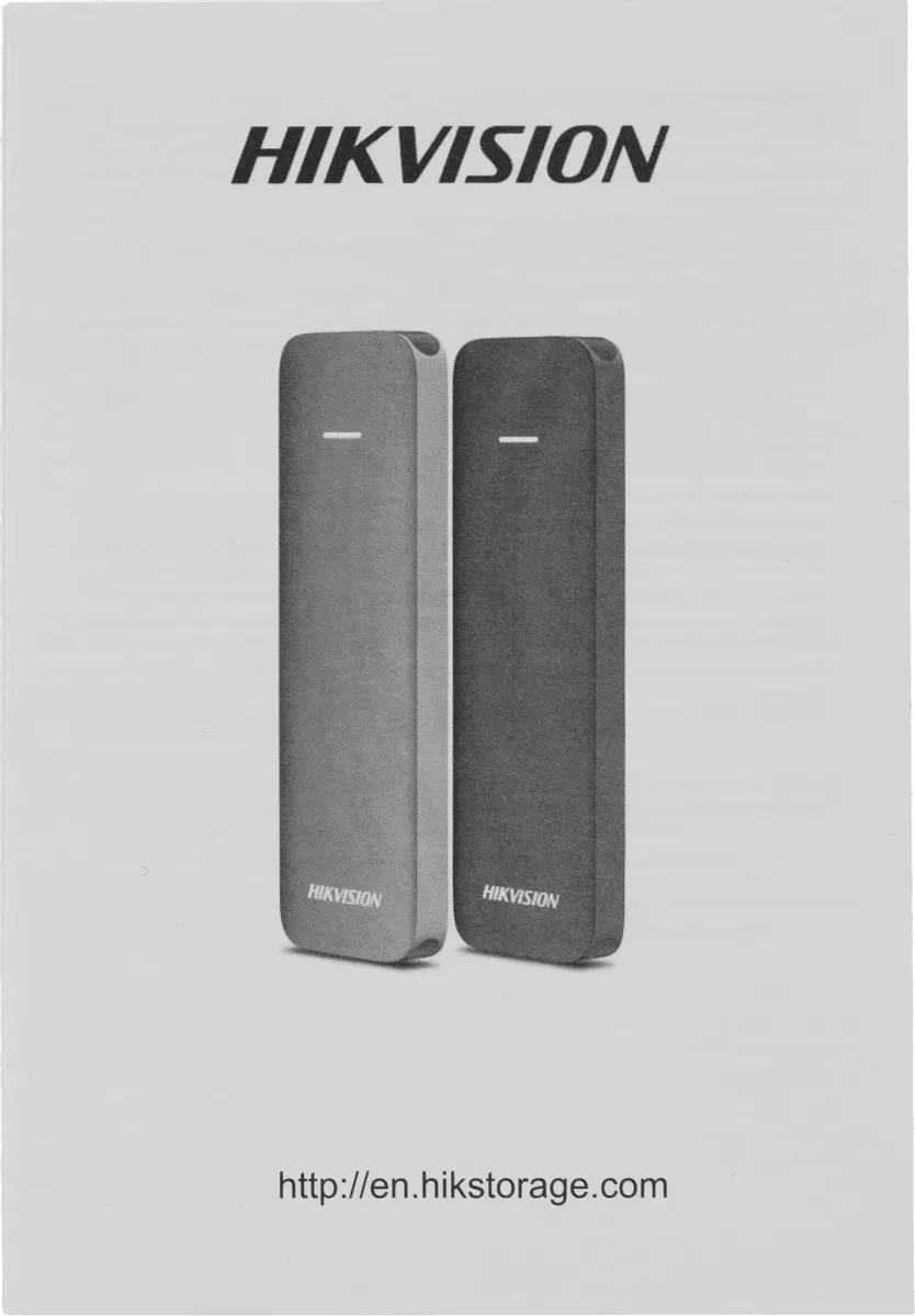 Внешний SSD Hikvision Wind P1000BWD 1TB, Piano Black (HS-ESSD-P1000BWD/1000G) фото