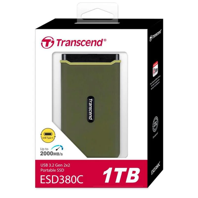 картинка Жесткий диск SSD внешний 1TB Transcend TS1TESD380C от магазина itmag.kz