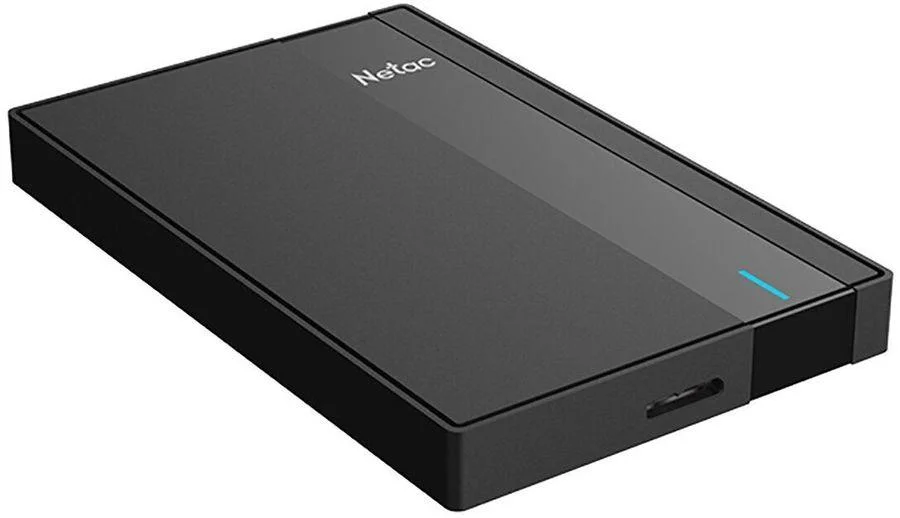 картинка Внешний жесткий диск 2Tb, Netac K331, USB 3.0, Black, Plastic Case от магазина itmag.kz