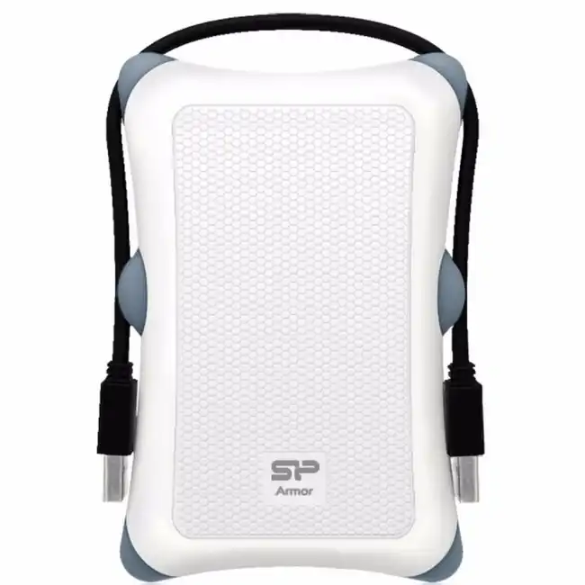 Внешний жесткий диск HDD USB 1 TB Silicon Power, A30, SP010TBPHDA30S3W, USB 3.1, white (SP010TBPHDA30S3W) фото