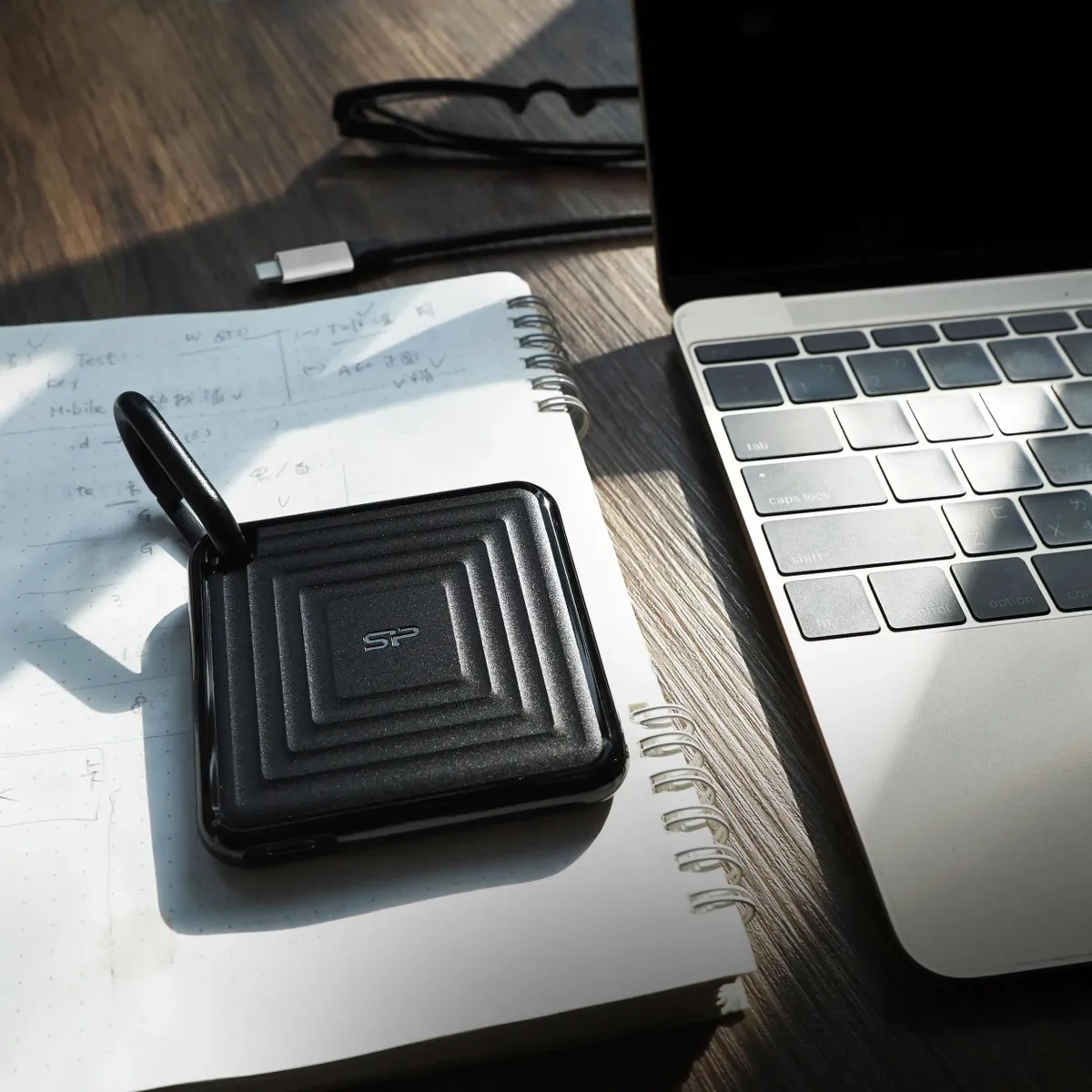 Внешний SSD диск Silicon Power PC60 2 TB, black (SP020TBPSDPC60CK) фото