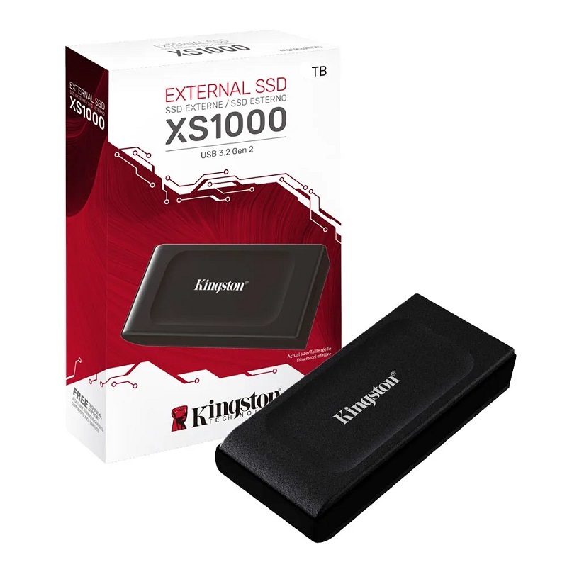 картинка Внешний SSD Kingston XS1000 2TB (SXS1000/2000G) от магазина itmag.kz