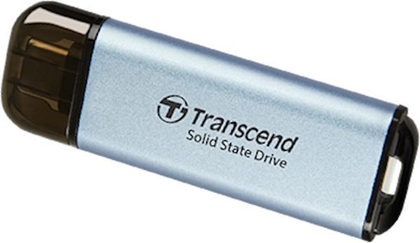 Внешний SSD USB Transcend ESD300C 512 GB sky blue (TS512GESD300C) фото
