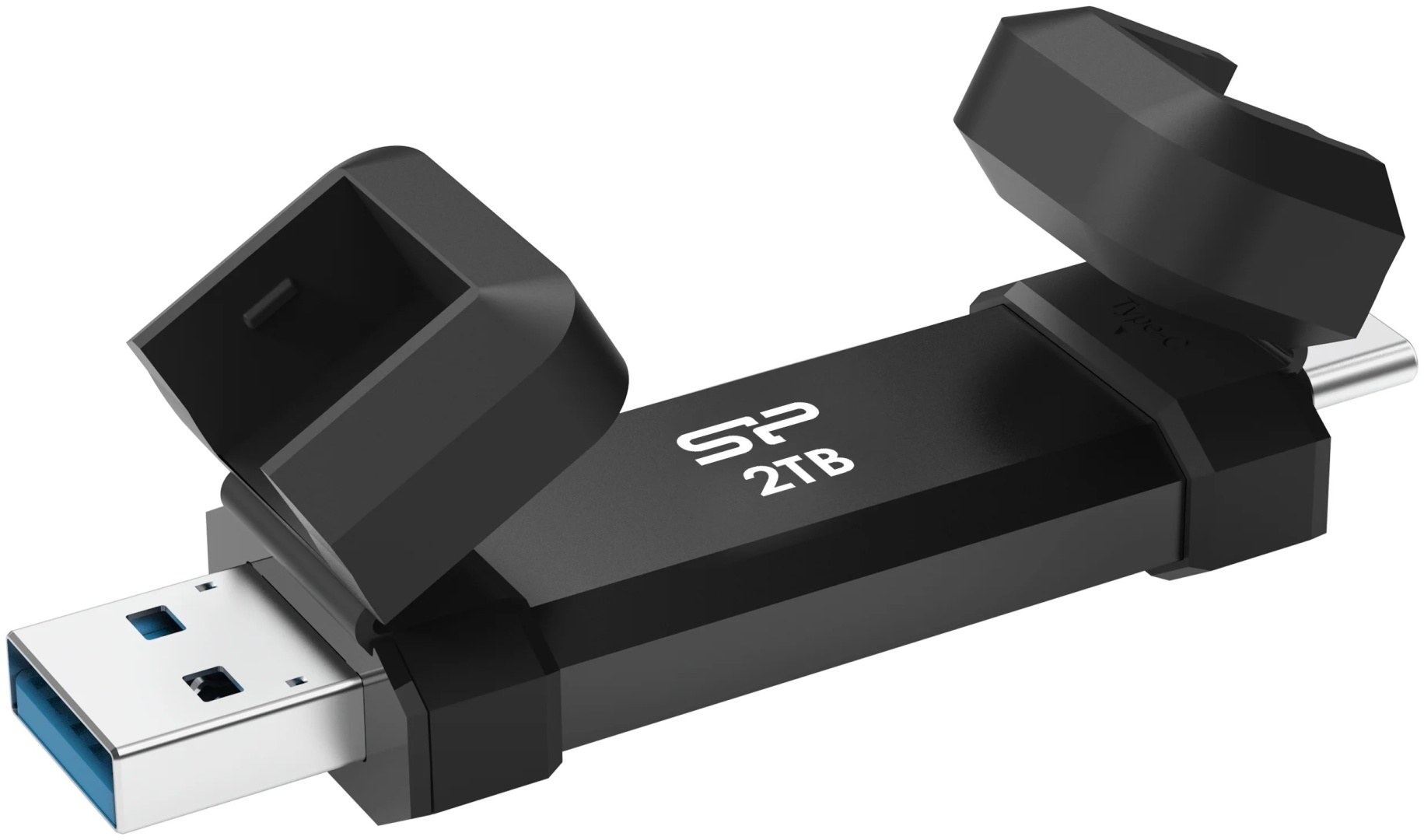 Внешний SSD Silicon Power DS72 500GB Black (SP500GBUC3S72V1K) фото