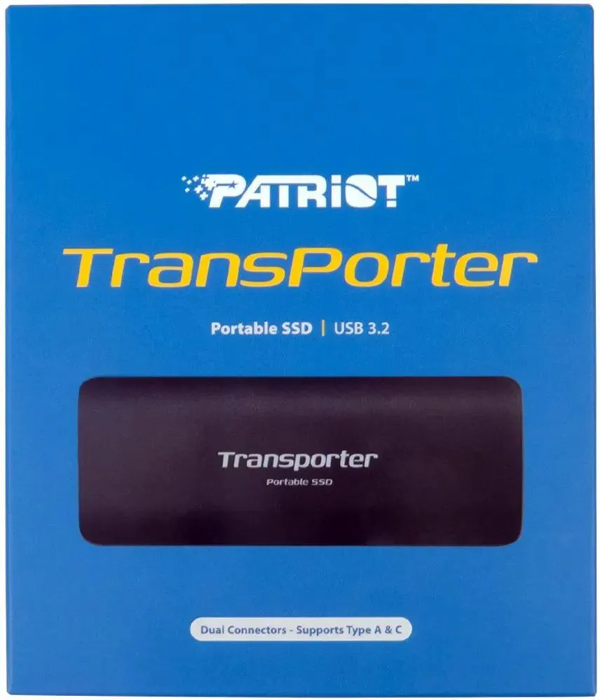 Внешний SSD диск, Patriot Transporter 512GB, Black (PTP512GPEC) фото
