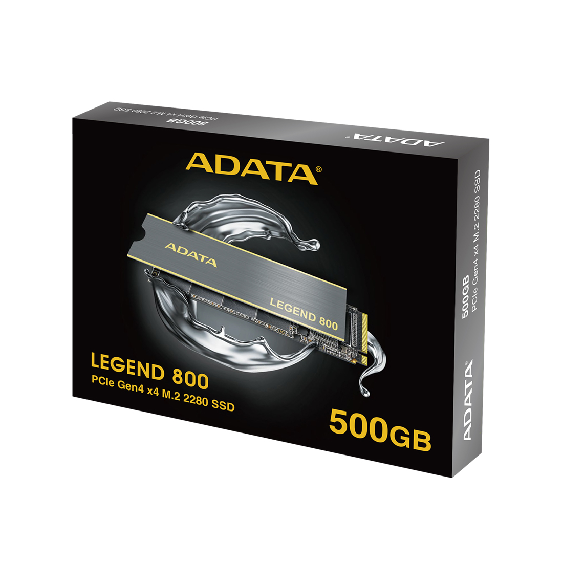 картинка Твердотельный накопитель SSD ADATA LEGEND 800 ALEG-800-500GCS 500GB PCIe Gen4x4 M.2 от магазина itmag.kz