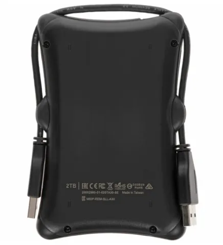 Внешний жесткий диск HDD USB 2 TB Silicon Power, A30, USB 3.2, black ( SP020TBPHDA30S3A) фото