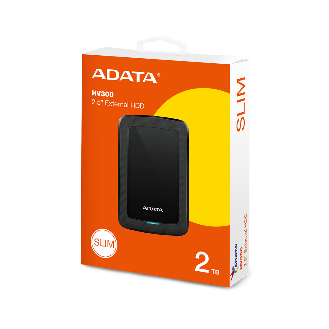 картинка Внешний жёсткий диск ADATA HV300 2TB Черный от магазина itmag.kz