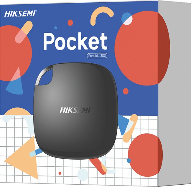 Внешний SSD USB 1 TB HIKSEMI Pocket T100 - black (HS-ESSD-T100 BLACK 1024G) фото