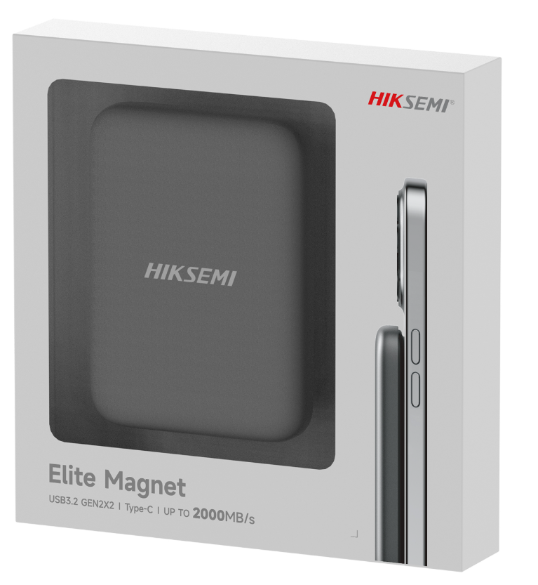 Внешний SSD HikSemi Elite 9 1 TB - grey (HS-ESSD-ELITE9 1T) фото