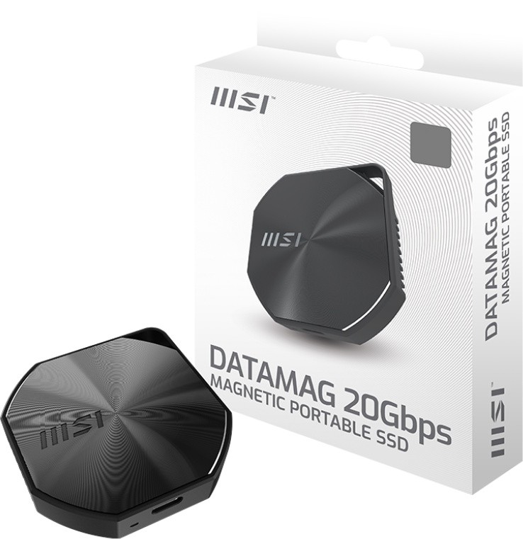 Внешний SSD MSI DATAMAG 20Gbps 2TB (S78-440Q870-P83) фото