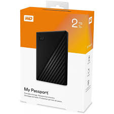 картинка Внешний HDD Western Digital 2Tb My Passport 2.5" USB 3.1 Цвет: Черный WDBYVG0020BBK-WESN от магазина itmag.kz
