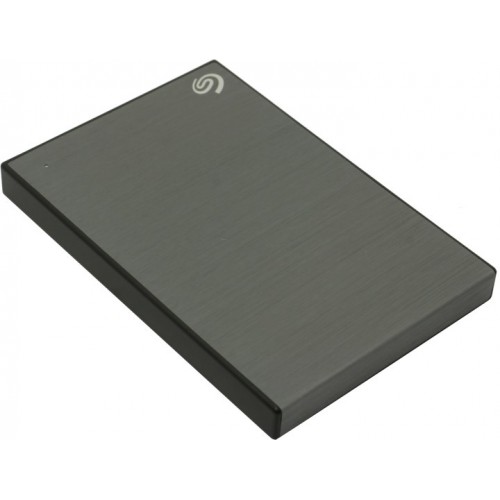 картинка Внешний жесткий диск 1Tb Seagate Backup Plus Slim Portable STHN1000405 Gray, metal design USB3.0 от магазина itmag.kz