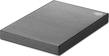 картинка Внешний жесткий диск 1Tb Seagate Backup Plus Slim Portable STHN1000405 Gray, metal design USB3.0 от магазина itmag.kz