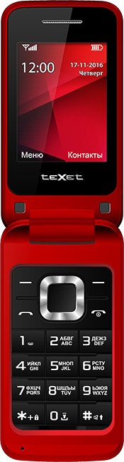 картинка Мобильный телефон Texet TM-404 красный от магазина itmag.kz