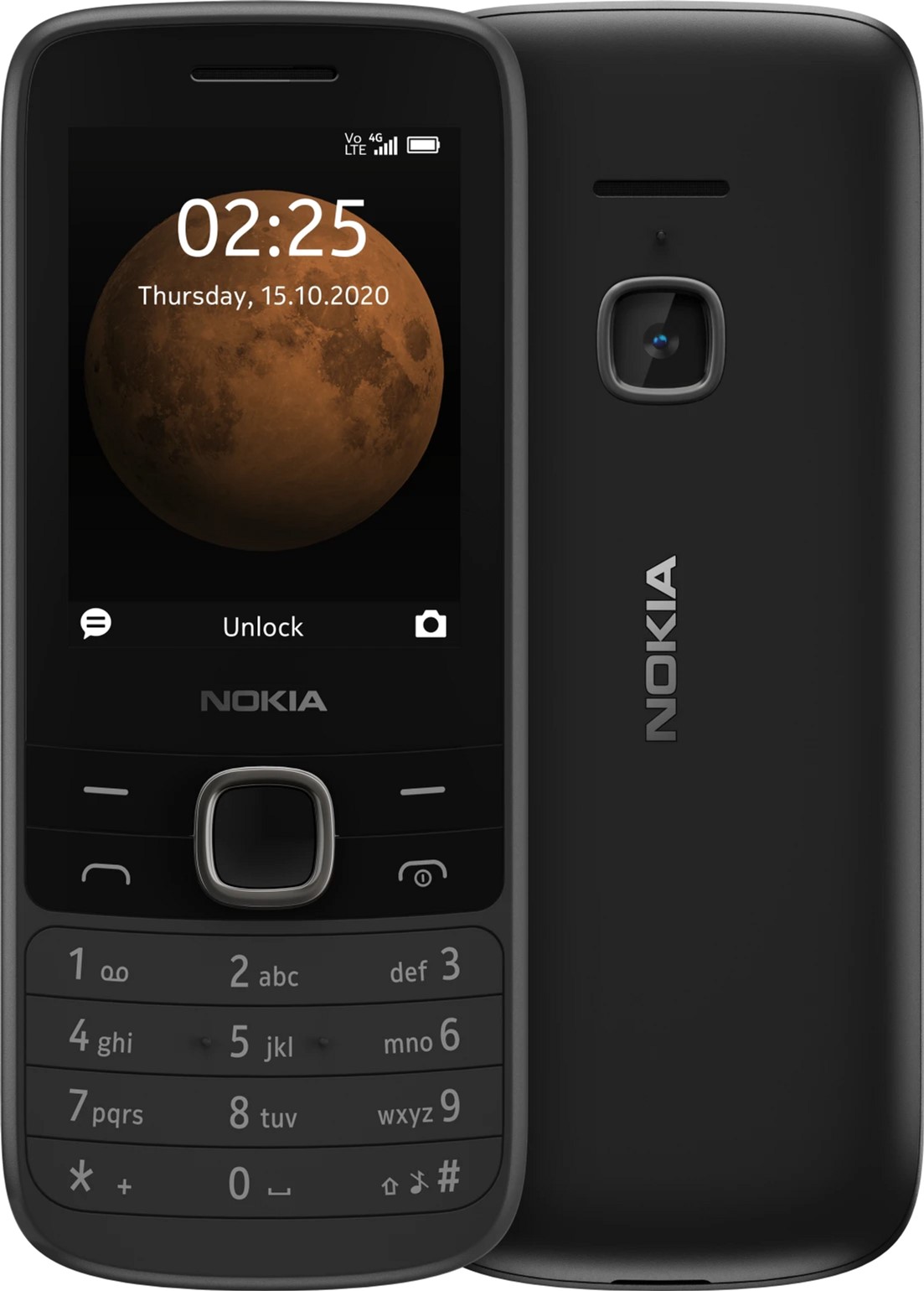 картинка Мобильный телефон Nokia 225 DS BLACK (16QENB01A02) от магазина itmag.kz