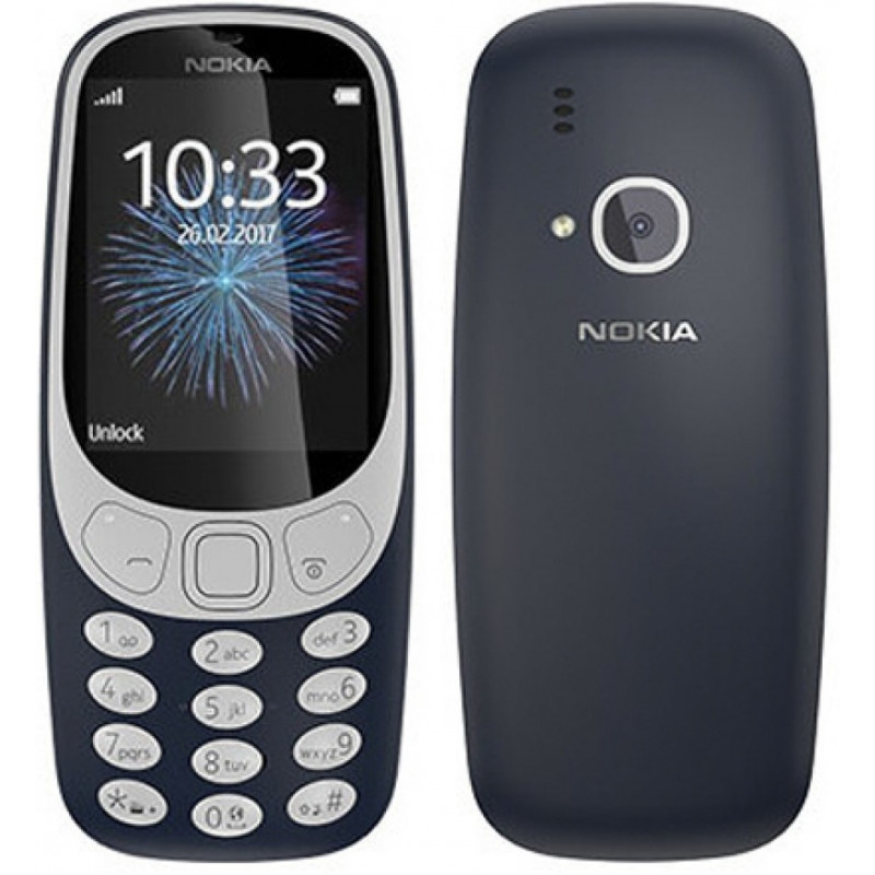 картинка Мобильный телефон Nokia 3310 DS TA-1030 синий (A00028099) от магазина itmag.kz
