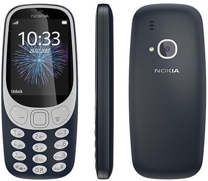 картинка Мобильный телефон Nokia 3310 DS TA-1030 синий (A00028099) от магазина itmag.kz